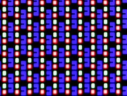 Subpixel grid