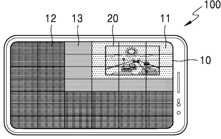 Some diagrams outlining Samsung's potential multi-refresh-rate breakthrough. (Source: KIPRIS)
