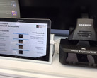 Visual Camp presented an Exynos VR III standalone headset prototype at the Mobile World Congress in Shanghai last week. (Source: Visual Camp)