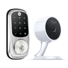 Amazon Key relies on a compatible smart lock, smart camera, and Amazon Cloud. (Source: Amazon)