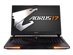 Aorus 17 YA. Test unit provided by Gigabyte Germany.