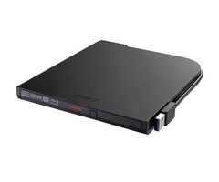 Buffalo Japan has ended the production of its external USB Blu-ray drives, including this BRXL-PT6U3-BKE model.