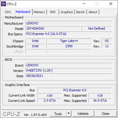 GPU-Z motherboard