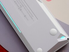 Epomaker Galaxy68 case accent lighting.
