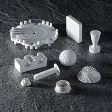 Samples of parts printed with Alumina 4N (Image Source: Formlabs)