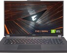 GIGABYTE AORUS 17 YE5 gaming laptop with i9-12900H and RTX 3080 Ti graphics (Source: GIGABYTE)