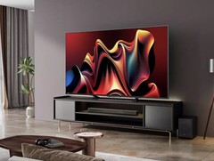 The Hisense U7NQ 4K Mini-LED TV is now on sale in Europe. (Image source: Hisense)
