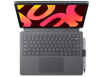 The Iconia Duo D12 comes with a keyboard, kickstand, and stylus pen.