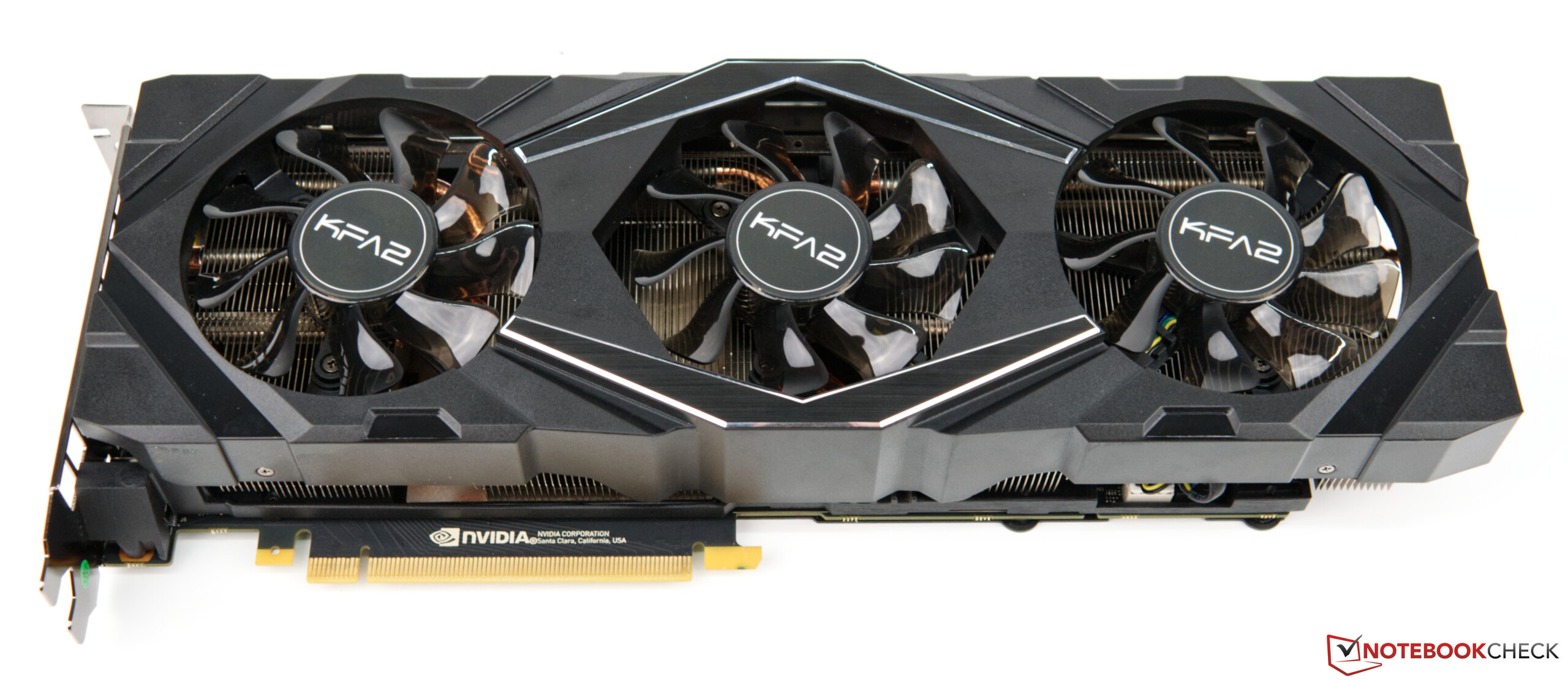 KFA2 GeForce RTX 2080 Ti EX - High-end Nvidia GPU with a custom cooling solution NotebookCheck.net Reviews