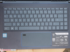 The keyboard keys have a precise stop and clear pressure points