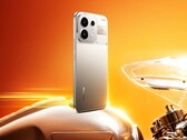 The Realme P4s features an eye-catching design with a partially transparent camera module.