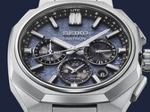 Seiko’s new Astron HAB001 pairs an angular titanium case with an icy blue textured dial and GPS Solar movement.