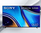 65-inch Sony Bravia 8 OLED TV front is shown (Image source: Sony)