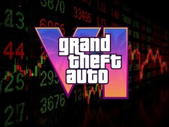 GTA 6 logo shown in front of stock ticker