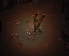 An image showing a fight against a bear in Drova - Forsaken Kin, now 50% off.