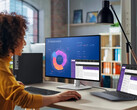 Dell's new UltraSharp monitors offer a few world firsts. (Image source: Dell)