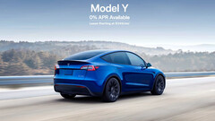 Model Y loan rate is now zero (Image source: Tesla)