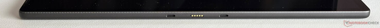 Bottom: Connector for keyboard cover