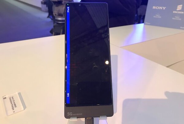 Sony 5G mmWave prototype at MWC 2019. (Image source: AnandTech)