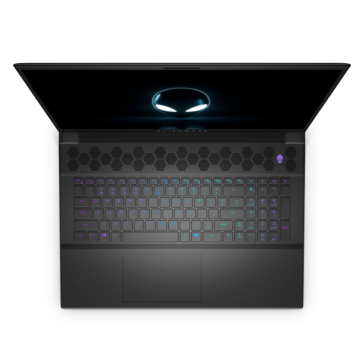 Alienware m18 R2 keyboard (image via Dell)