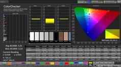 CalMAN color accuracy