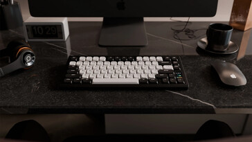 Chilkey ND75LP low-profile wireless mechanical keyboard in black. (Image source: Chilkey)