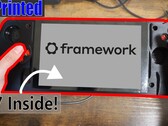 TommyB builds a gaming handheld with Framework laptop motherboard (Image source: TommyB on YouTube)