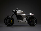 A representative electric motorcycle.