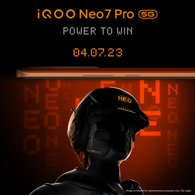 iQOO هند به زودی سری Neo7 را ارتقا خواهد داد. (منبع: iQOO از طریق توییتر)