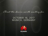 Huawei Mate 10 mid-October launch event invitation
