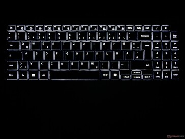 Keyboard backlighting