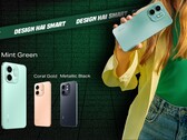The Infinix Smart 9 HD comes in Coral Gold, Metallic Black, Neo Titanium, and Mint Green colorways (Image source: Infinix)