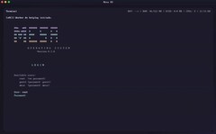MesaOS booting up