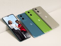 The Moto G06 Power is available in three Pantone colors. (Image source: Motorola)