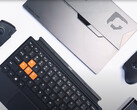 The OneXPlayer X1 Air with its detachable keyboard and controllers. (Image source: One-Netbook)