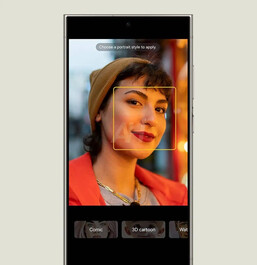 Portrait style edit on One UI 7 (Image source: Android Headlines)