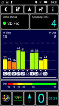 GPS test: outdoors