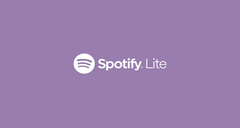Spotify Lite is far easier on a phone&#039;s memory compared to the regular vision. (Source: Spotify)