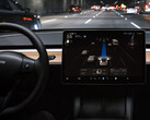 Tesla FSD in the driver's seat. (Image source: Tesla)