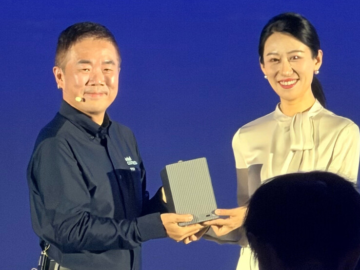 The new compact ME Pro NAS introduced at the event