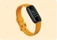 The Fitbit Inspire 3 will launch in multiple colours, including Morning Glow. (Image source: Amazon Canada)