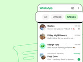Latest WhatsApp beta version introduces "Chat theme" option (Image source: WhatsApp)