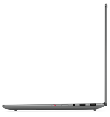 Lenovo Yoga Pro 7i Aura Edition: Ports, Right. (Image Source: Lenovo)