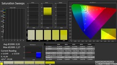 CalMAN: Saturation (calibrated)