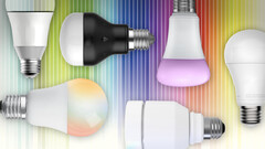 Connected LED bulbs can often change color at the tap of a screen. (Source: TechHive)
