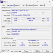 CPU-Z Mainboard