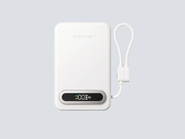 The new EcoFlow Rapid Mag power bank with a smart screen. (Image source: EcoFlow)