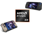 MSI has offered the Claw series exclusively with Intel processors so far. (Image source: AMD & MSI - edited)