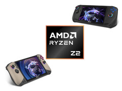 MSI has offered the Claw series exclusively with Intel processors so far. (Image source: AMD & MSI - edited)