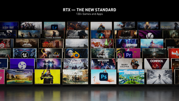RTX is now available in over 130 games and apps. (Source: NVIDIA)